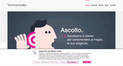 Desktop Screenshot of emmemedia.com