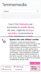 Mobile Screenshot of emmemedia.com